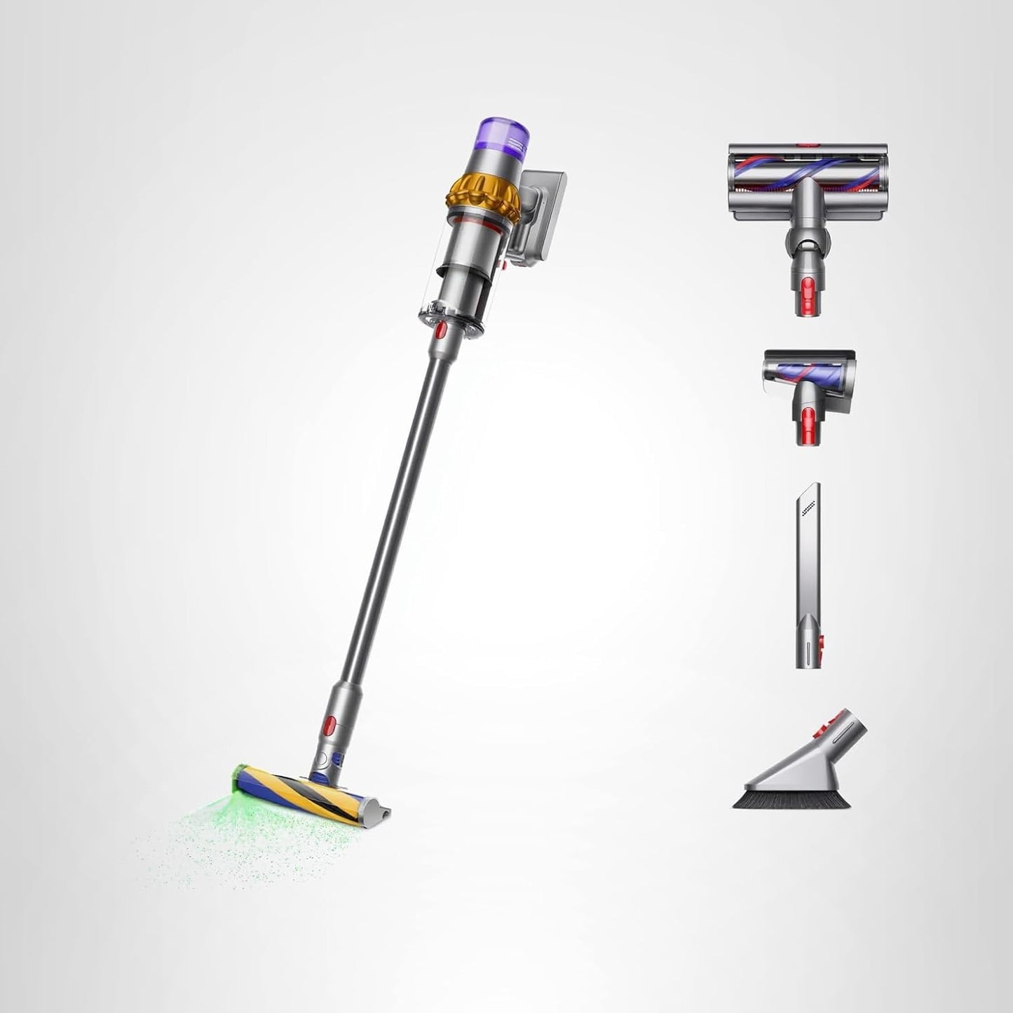 Dyson V15s Detect Submarine Wet Dry Vacuum, Yellow/Nickel