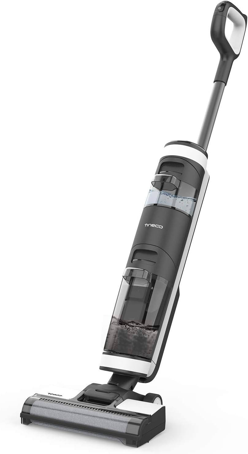 Tineco iFLOOR 2 Complete Cordless Wet Dry Vacuum Floor Cleaner and Mop, One-Step Cleaning for Hard Floors, Great for Sticky Messes and Pet Hair