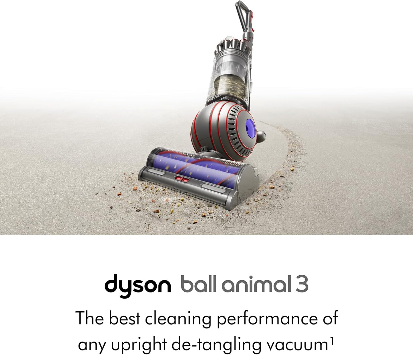 Dyson Ball Animal Total Clean Upright Vacuum, Corded, 290AW, Self-Adjusting Cleaner Head for All Floors, Homes with Pets